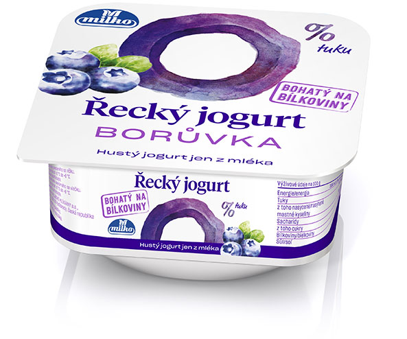 Greek Yoghurt Blueberry 0%