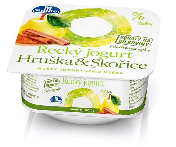 Řecký jogurt hruška