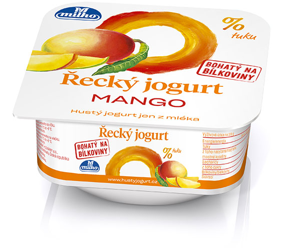 Milko Řecký jogurt mango