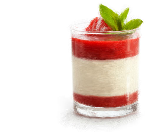 PANNACOTTA recept s řeckým jogurtem